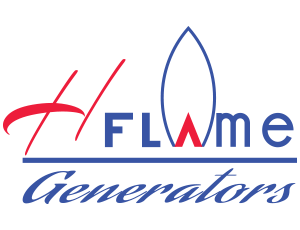 logo H FLAME Generators