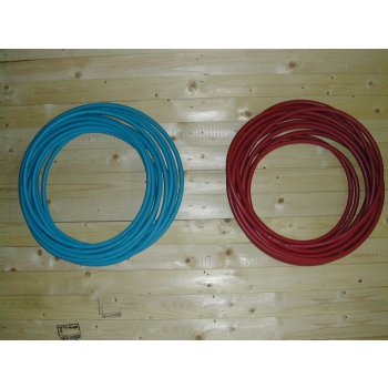 Tubo Ignifugo per Gas Separati - Colore: Blu